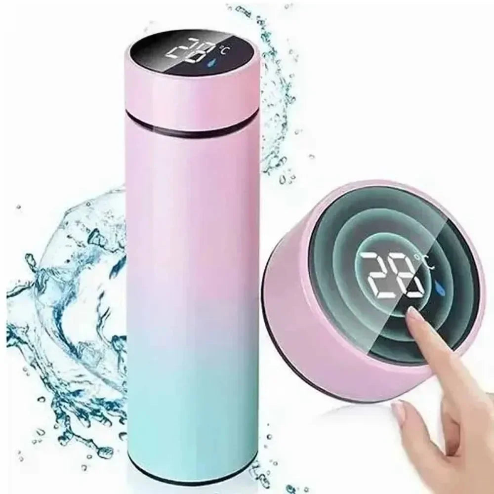 500Ml Thermos Bottle Smart Cup Digital with Temperature Display 304 Stainless Steel Vacuum Insulated Intelligent Coffee Cup